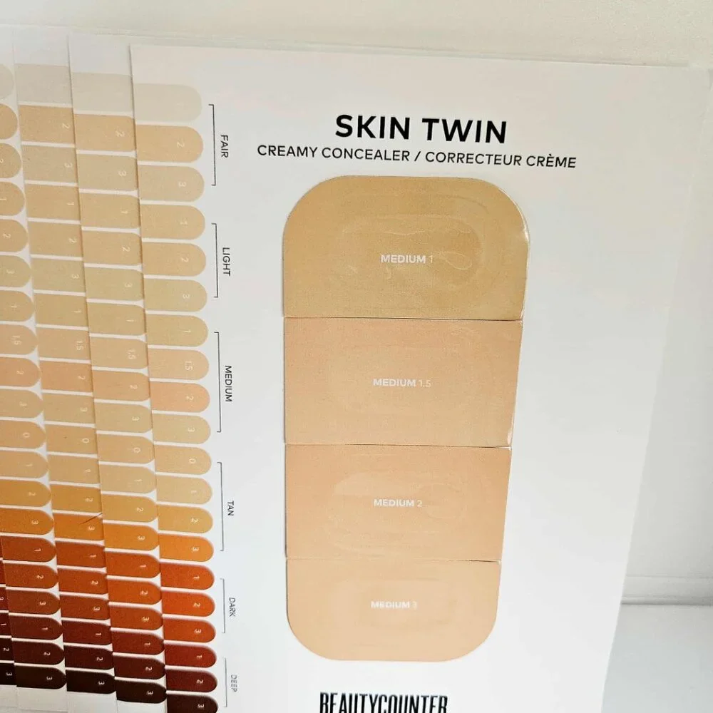 *Beautycounter* 5x Creamy Concealer Shade Samples.   - NEW! - FAST SHIP!